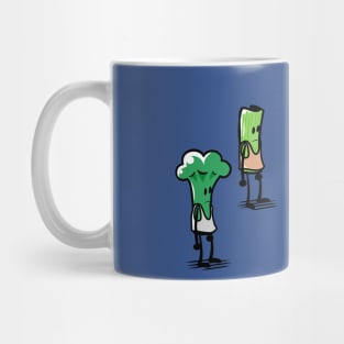 Fake Muscle | Funny Broccoli Celery Bread Mug